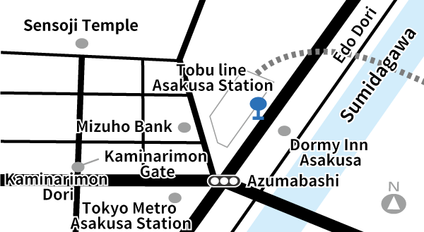 Asakusa Station-mae (Tobu Railway)