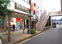 写真：上野駅前（上野駅 広小路口）